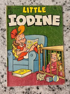 Little Iodine # 12 VG Dell Golden Age Comic Book 1952 Comics Cover 4 J847