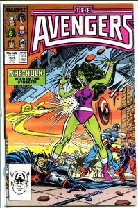 AVENGERS #281-CAPTAIN MARVEL-HIGH GRADE VF/NM