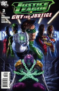 Justice League: Cry for Justice #3 VF/NM; DC | save on shipping - details inside