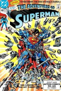 Adventures of Superman (1987 series)  #468, NM + (Stock photo)