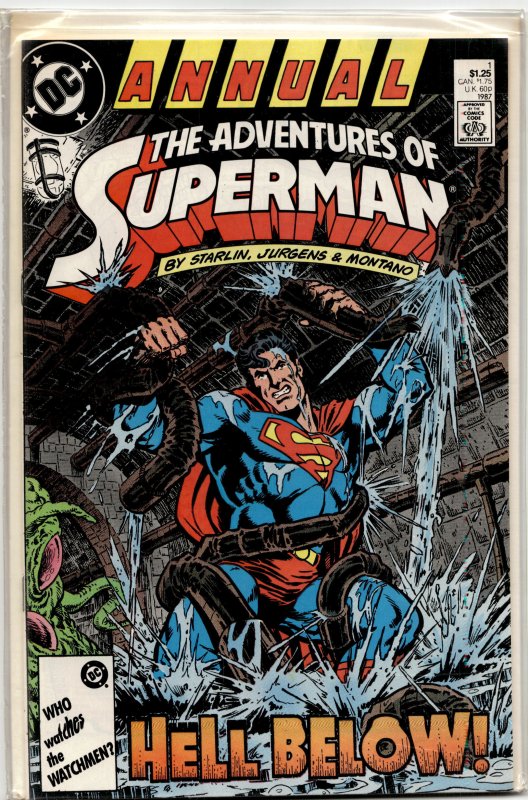 Adventures of Superman Annual #1 (1987) Superman