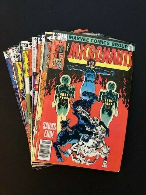 Lot of 12-Marvel THE MICRONAUTS 1979/80 #11-13,15,17-24  VG/F (A178)