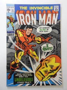 Iron Man #21 VF- Condition!