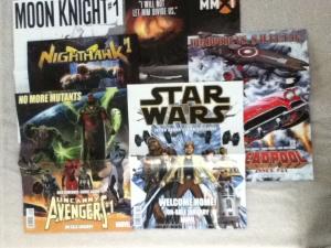 PROMO PACK - DEADPOOL, OUTCAST, STAR WARS - Posters, Promo Cards, More