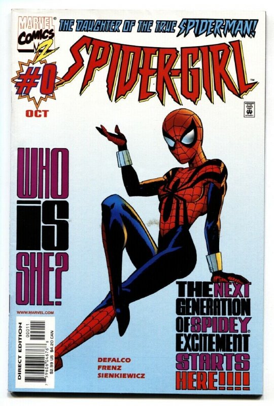SPIDER-GIRL #0 comic book-Marvel 1998