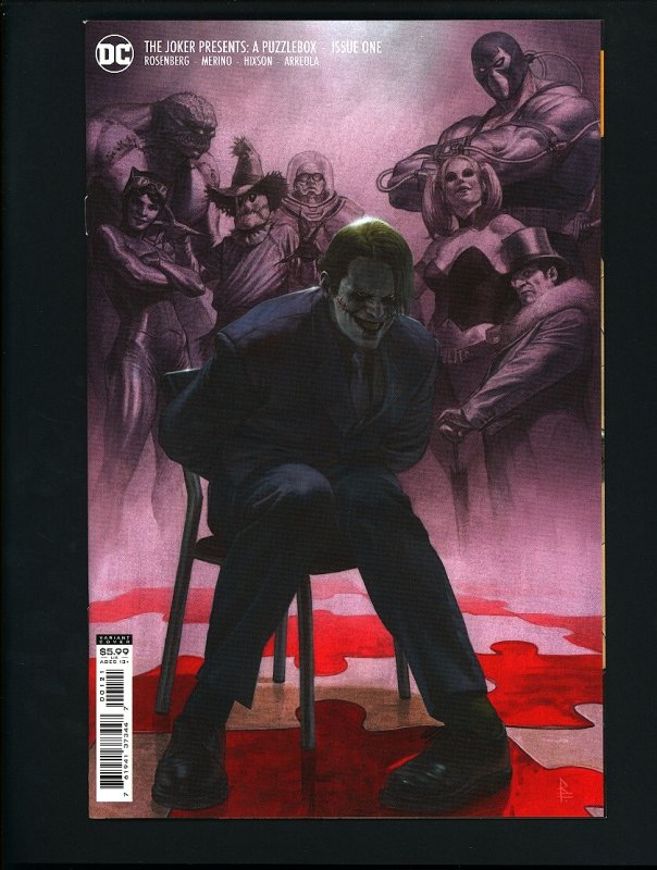 The Joker Presents: A Puzzlebox #1 (2021) Federici Variant