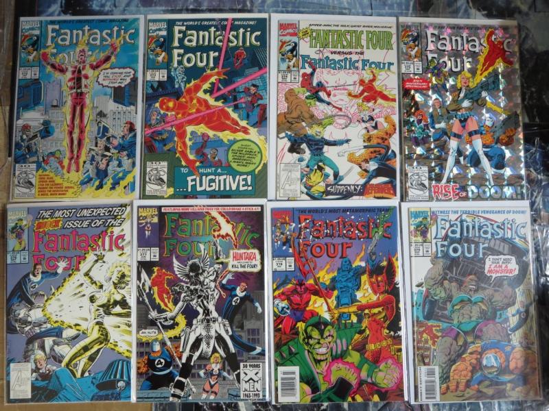 Fantastic Four 52 Issue Lot  #347-416 Mixed (1990-96) Spider-Man Hulk Dr Doom+++