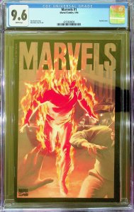 Marvels #1 (1994) - CGC 9.6 - Cert#4253828006