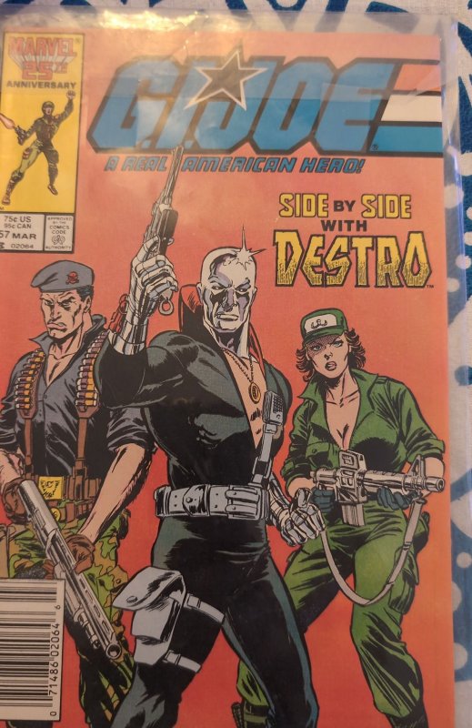 G.I. Joe: A Real American Hero #57 Direct Edition (1987) G.I. Joe 