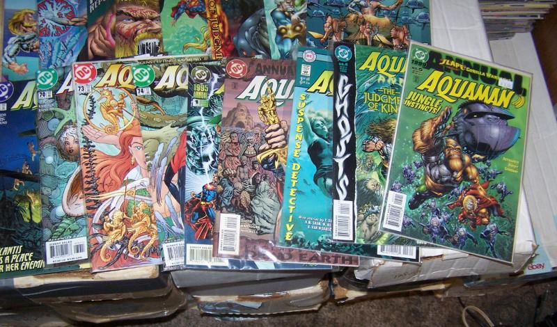 Aquaman lot of 29 comics #0 2-74+annuals1-5  king of atlantis jla 