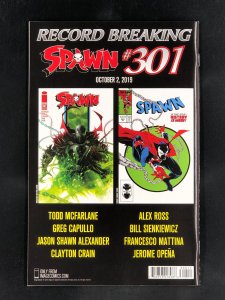 Spawn #300 (2019) Cover Art Inspired by The Amazing Spider-Man #300