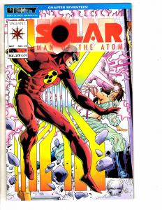 Lot Of 5 Solar Man Of The Atom Valiant Comic Books # 12 13 14 15 17 Miller J257