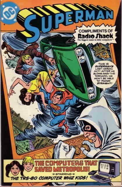 Superman: Radio Shack Giveaways #1980 VG; DC | low grade comic - save on shippin