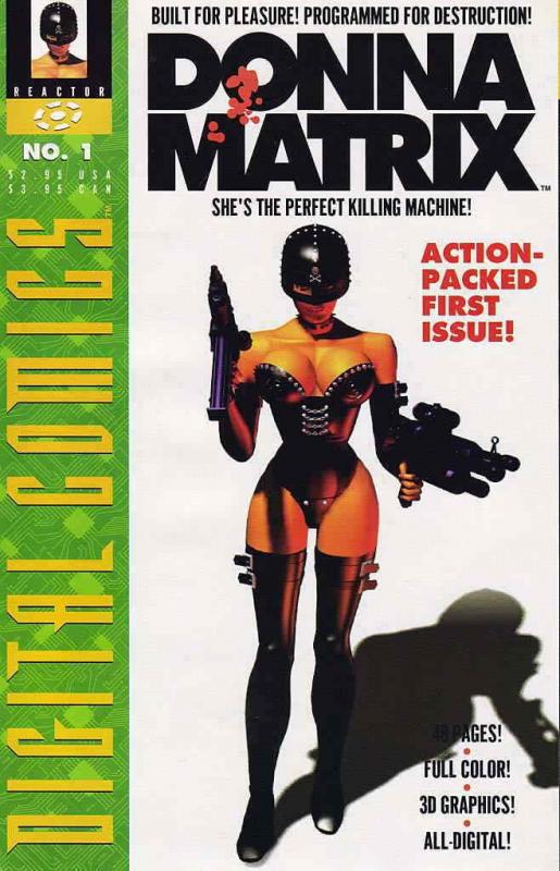 Donna Matrix #1 VF/NM; Reactor | save on shipping - details inside