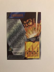 CHAMBER #89 card : Marvel Metal 1995 Fleer Chromium; NM/M X-men Avengers, base