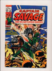 MARVEL LOT of 16! CAPTAIN SAVAGE and his LEATHERNECK RAIDERS #1-16 G/VG (PF298) 