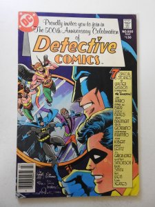 Detective Comics #500 (1981) VG+ Condition moisture stain