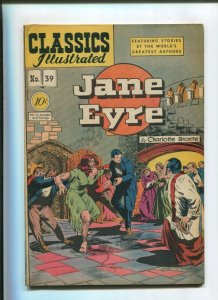 CLASSICS ILLUSTRATED #39 (4.5) 1947 JANE EYRE 1ST PRINT