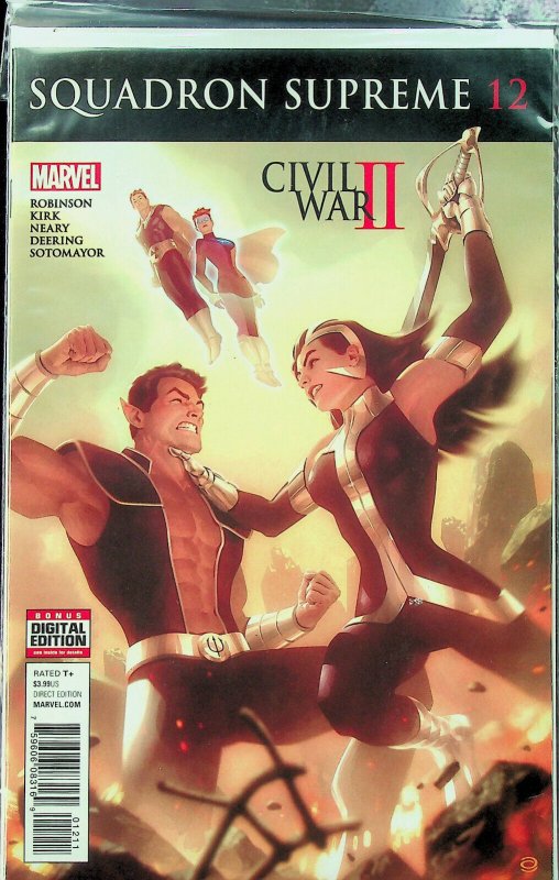 Squadron Supreme #9-12 (Jul-Oct 2016, Marvel) - 4 comics - Near Mint