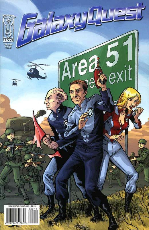 Galaxy Quest: Global Warning #2 VF/NM; IDW | save on shipping - details inside 