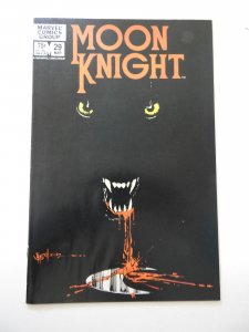 Moon Knight #29 (1983) VG+ Condition rusty bottom staple
