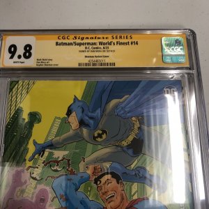 Batman/Superman:World's Finest (2023)#14 (CGC 9.8) Signed Dan Mora*Variant Cover