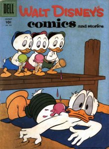 Walt Disney's Comics and Stories #203 GD ; Dell | low grade comic