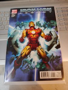 IRON MAN: LEGACY #1 War of the Iron Men. MARVEL, 2010 LARROCA VARIANT Cover!