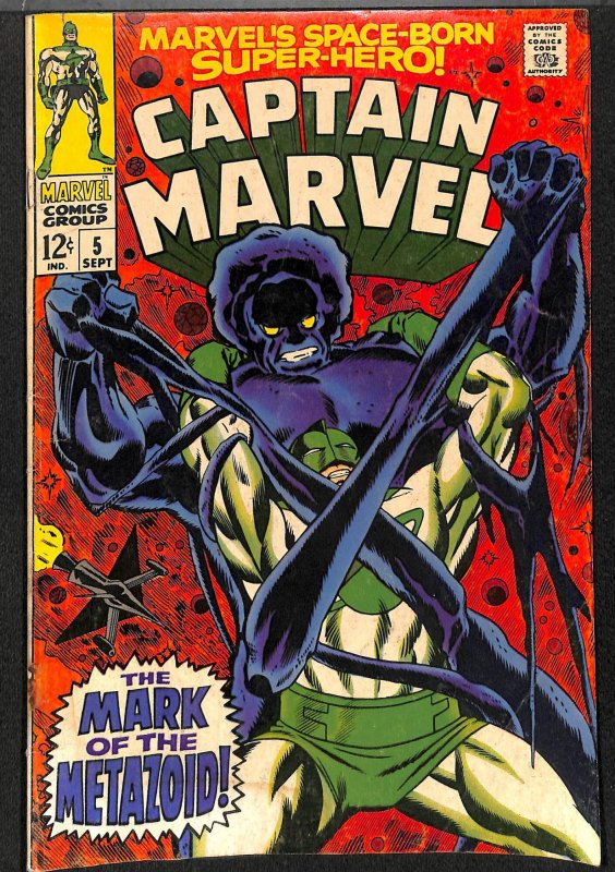 Captain Marvel #5 (1968)