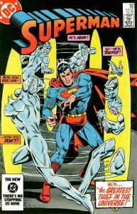 Superman (1st Series) #403 FN ; DC | January 1985 Greatest Thief in the Universe