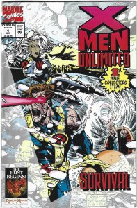 X-Men Unlimited #1 Direct Edition (1993)