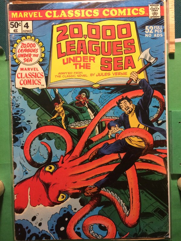 Marvel Classic Comics #4 20,000 Leagues Under The Sea