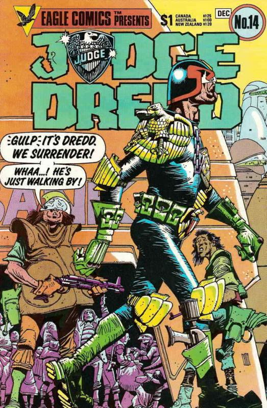 Judge Dredd (Vol. 1) #14 VF/NM; Eagle | save on shipping - details inside