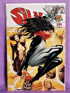 SILK #1 Greg Land DF Exclusive Cover Signed Remarked Ken Haeser (Marvel 2016) 