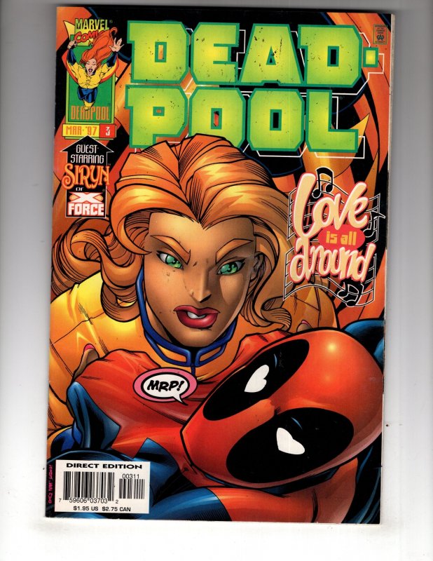 Deadpool #3 (1997) SYRYN Appearance Modern MARVEL / ID#05