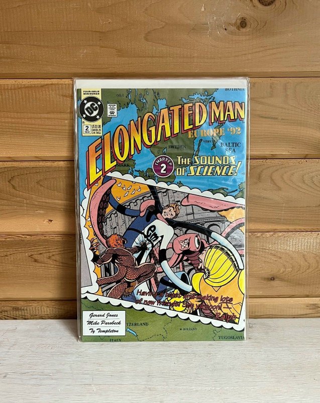 DC Comics Elongated Man Europe 92 #2 Vintage 1992 