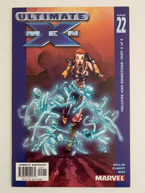 Ultimate X-Men #22 Hellfire & Brimstone Part 2 (2001 Marvel Comics) NM 