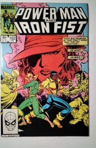 Power Man and Iron Fist #102 (1984) Marvel Comic Book J746