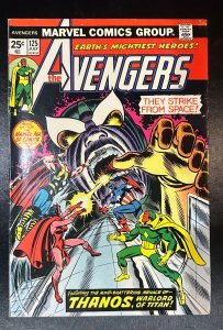 (1974) THE AVENGERS #125 THANOS APPEARS!