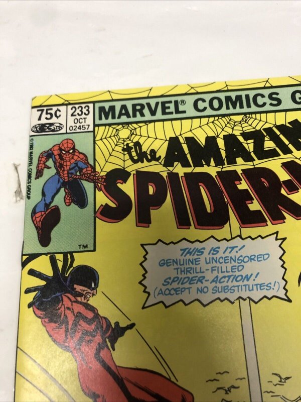 The Amazing Spider-Man (1982) #233 (VF/NM) Canadian Price Variant • CPV • Stern