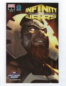Infinity Wars Fallen Guardian # 1 Fantastic Four Villains Variant Cover Marvel