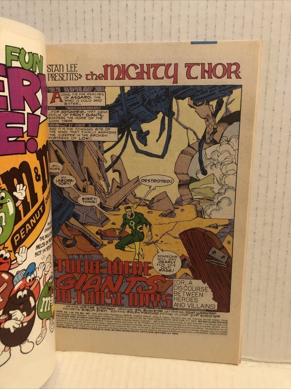 Thor #379 Fin Fang Foom Cover