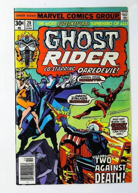 Ghost Rider (1973 series) #20, NM- (Actual scan)