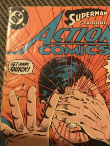 Action Comics #558 : DC 8/84 Gd; low grade reader