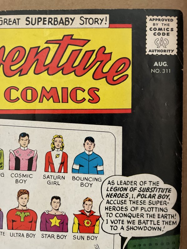 Adventure Comics #311 (1963) 1st Legion of Superheroes