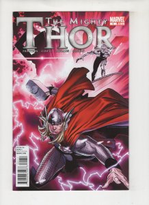 The Mighty Thor #1 (2011) Silver Surfer Galactus Appearance