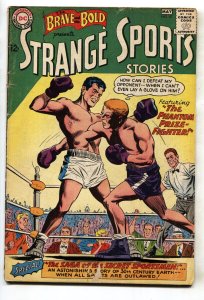 BRAVE AND THE BOLD #47--1963--STRANGE SPORTS STORIES--BOXING--comic book