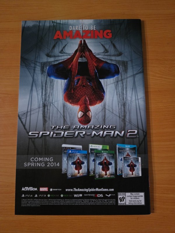 Amazing Spider-Man #1 Variant Cover ~ NEAR MINT NM ~ 2014 Marvel Comics