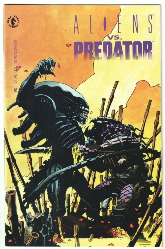 Aliens vs. Predator #0, 1, 2, 3, 4, (1990) Complete set all five issues