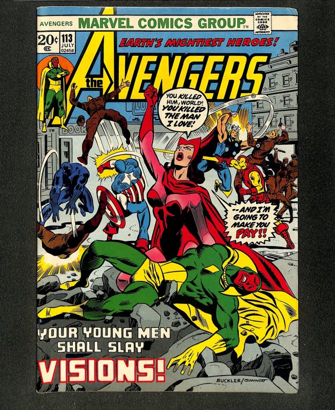 Avengers #113 2nd Mantis!